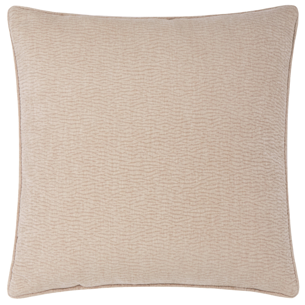 Heath Washed Velvet Textured Cushion Linen
