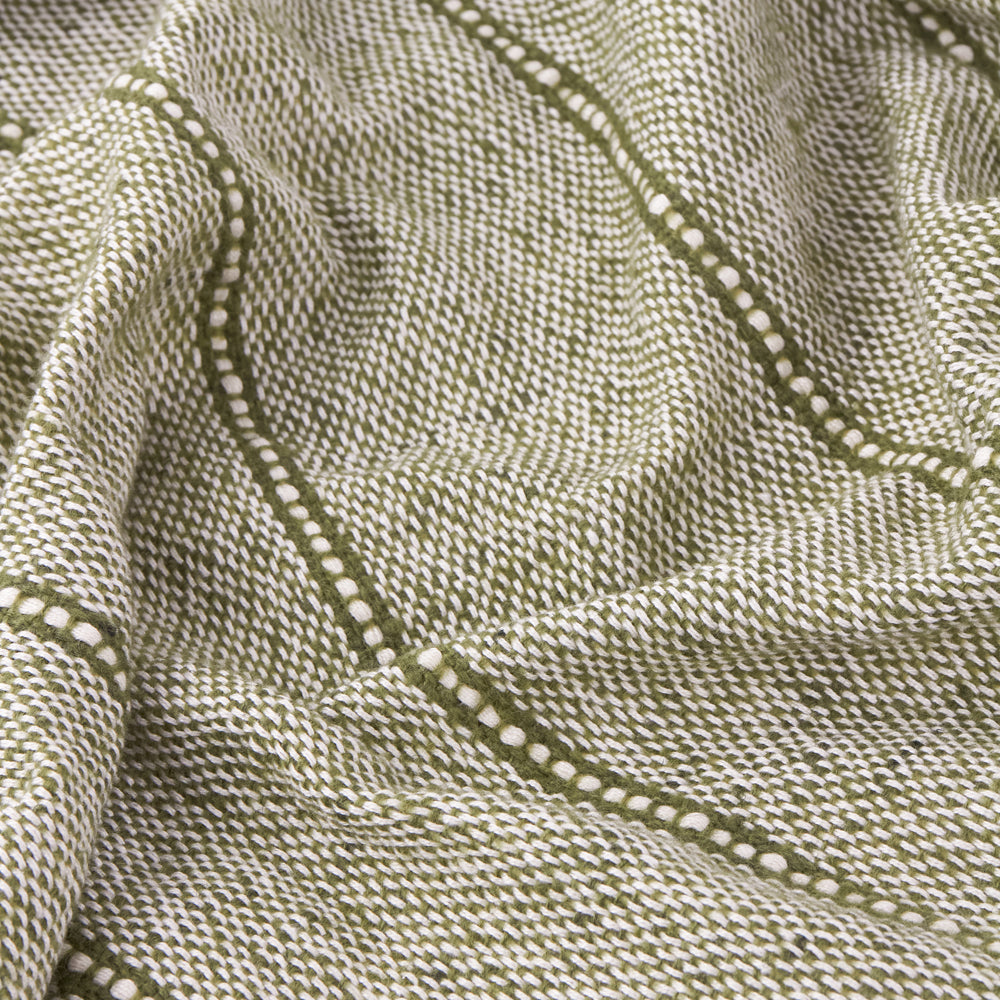Hedon Woven Indoor/Outdoor Throw Moss