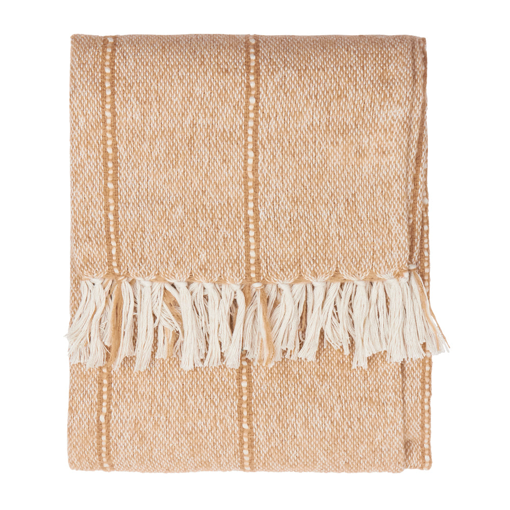 Hedon Woven Indoor/Outdoor Throw Natural