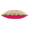 Paoletti Henley Cushion Cover in Lime/Pink