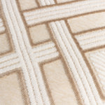 Paoletti Henley Cushion Cover in Warm Taupe
