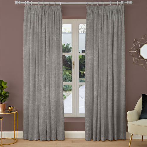 Plain Brown M2M - Heritage Mink Made to Measure Curtains furn.