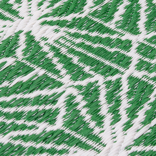 Geometric Green Rugs - Hexa 120x180cm Outdoor 100% Recycled Rug Green furn.