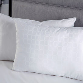 miah. Luxury Hotel Quality Pillow in White