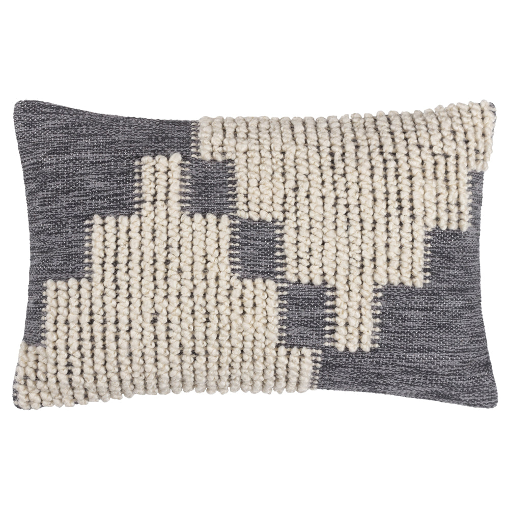 Himal Woven Knot Cushion Dusk