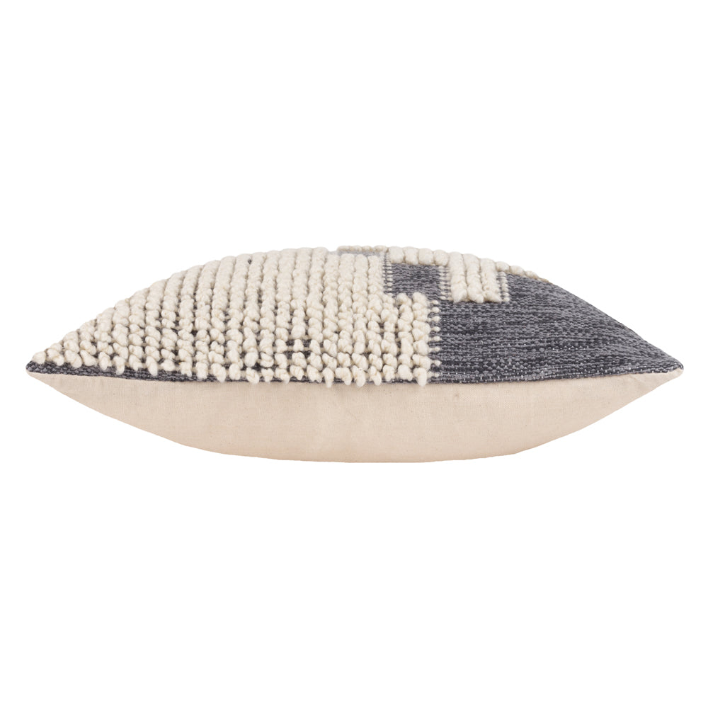 Himal Woven Knot Cushion Dusk