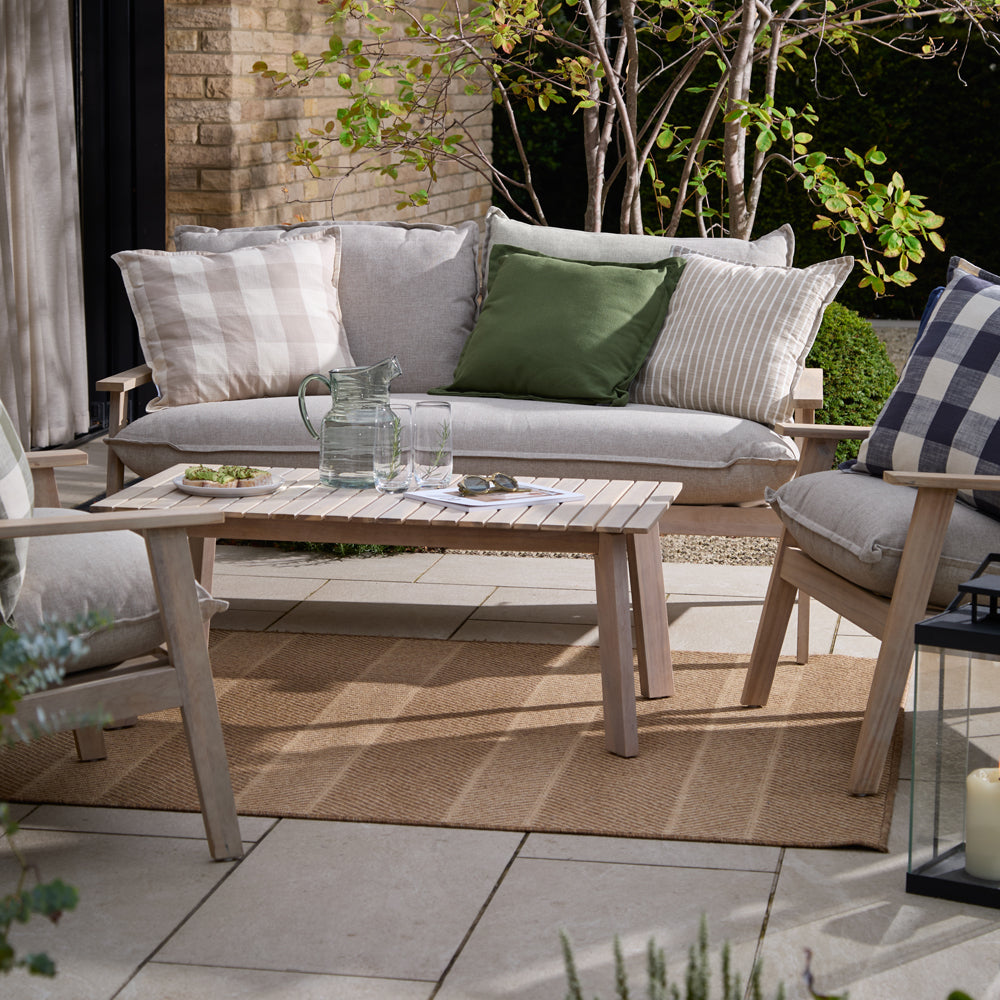 Holmfirth Canvas Outdoor Cushion Eucalyptus