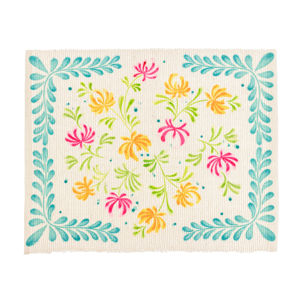 Honeysuckle Set of 4 Indoor/Outdoor Placemats Multicolour