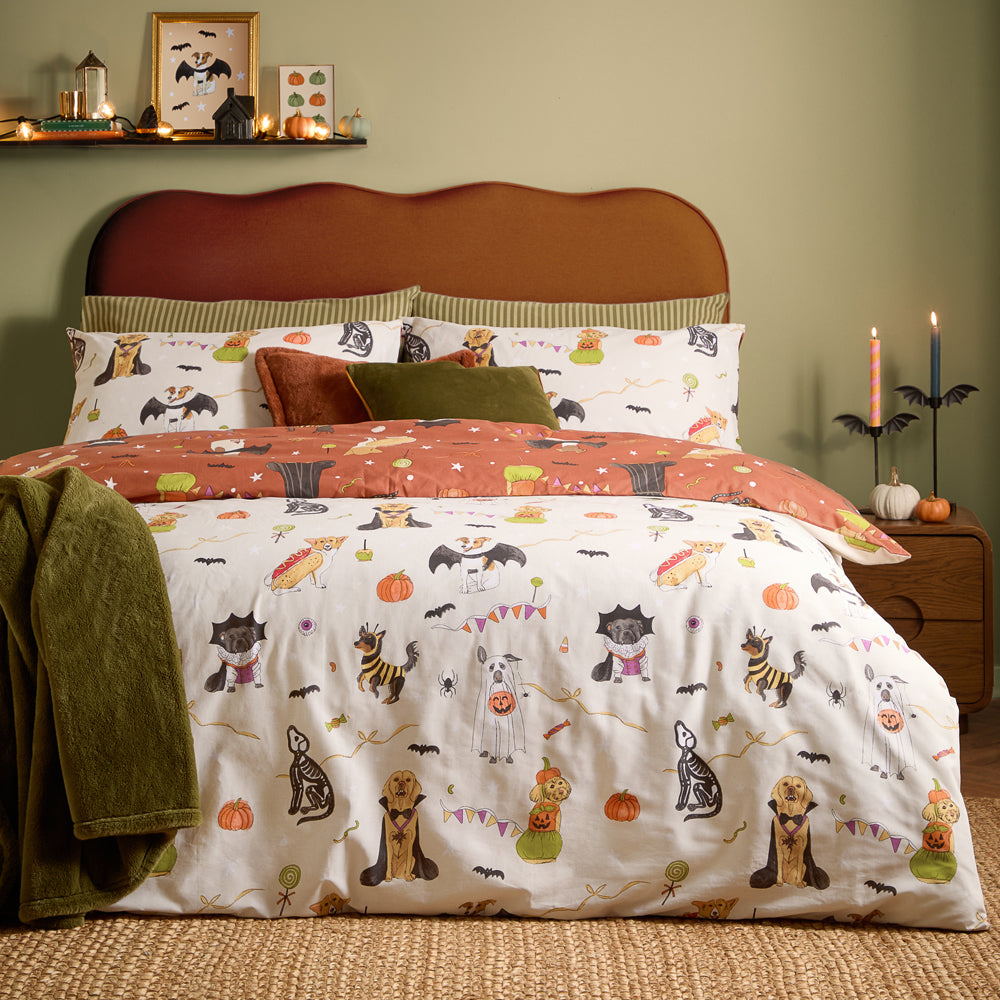 Howl-O-Ween Reversible Duvet Cover Set Multicolour