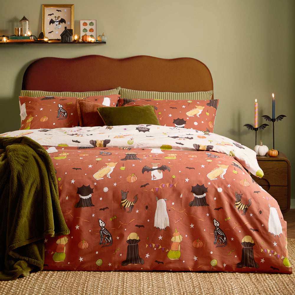 Howl-O-Ween Reversible Duvet Cover Set Multicolour