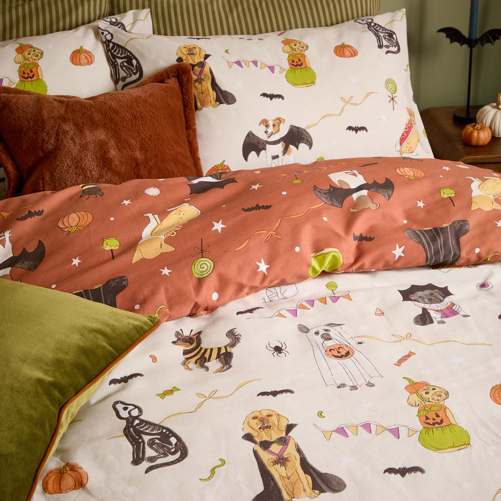 Howl-O-Ween Reversible Duvet Cover Set Multicolour