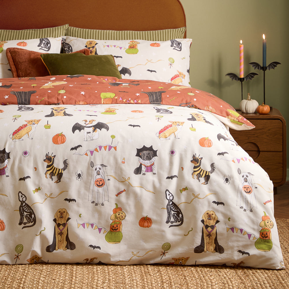 Howl-O-Ween Reversible Duvet Cover Set Multicolour