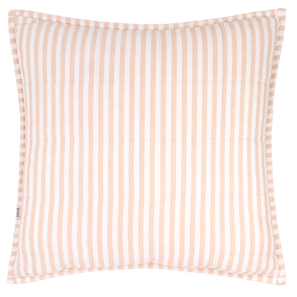 Hebden 100% Cotton Cushion Blush/Cotta