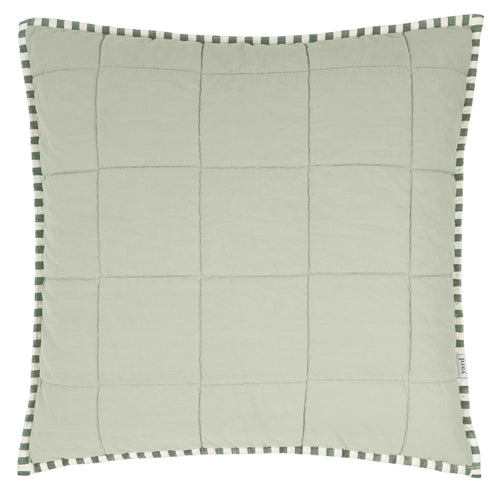 Hebden 100% Cotton Cushion Forest/Bay Green