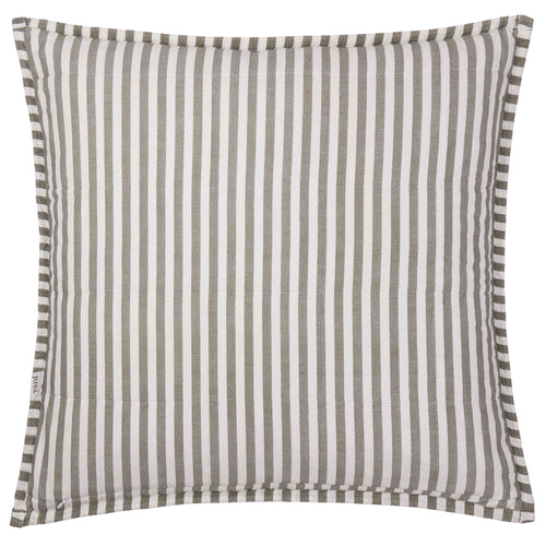 Hebden 100% Cotton Cushion Mole/Stone