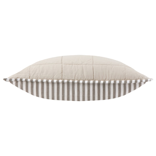 Hebden 100% Cotton Cushion Mole/Stone