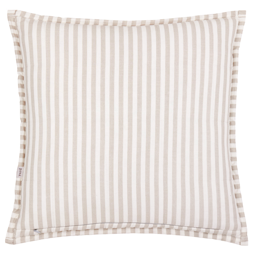 Hebden 100% Cotton Cushion Natural/Stone