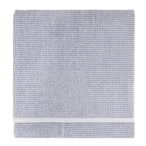 Hebden Textured Waffle Towels Denim Blue