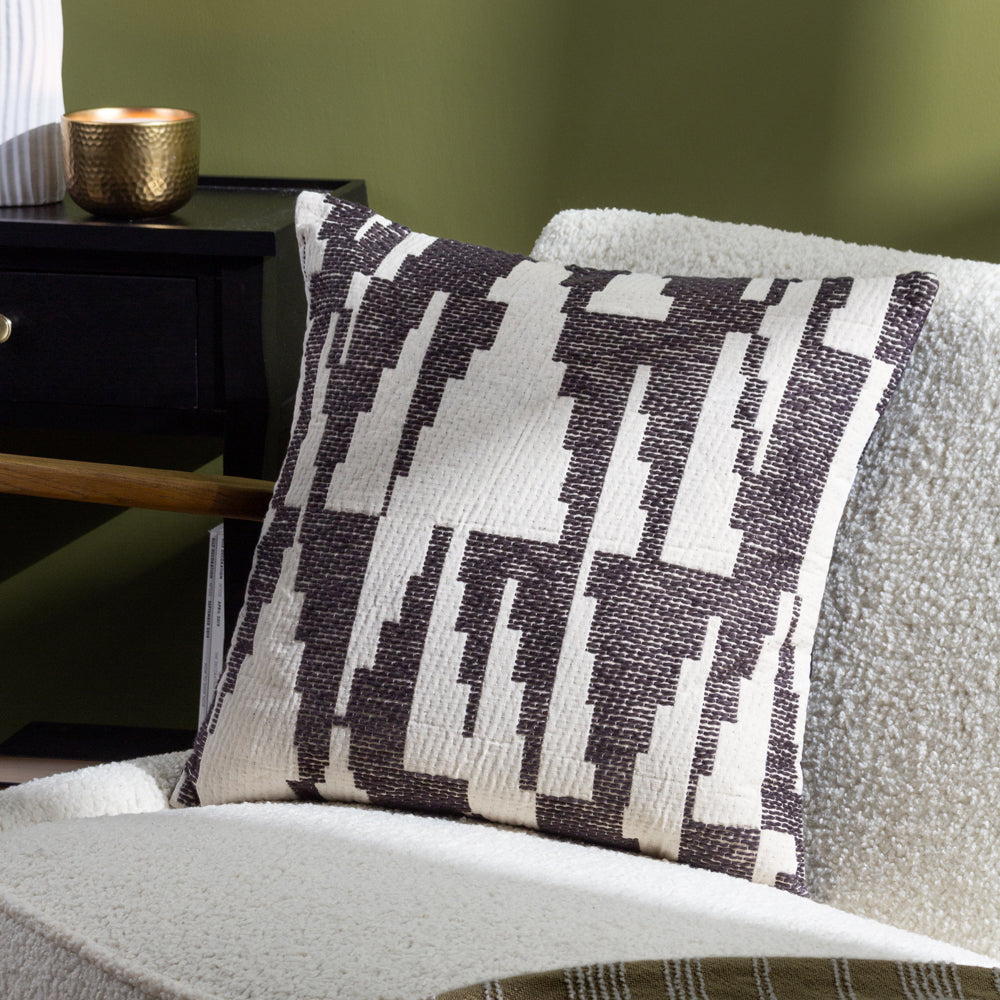 Ibizia Black Cushion Cover | Black Cushions | HÖEM – Furn.com