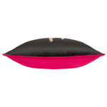 furn. Inked You Rock Cushion Cover in Black/Pink