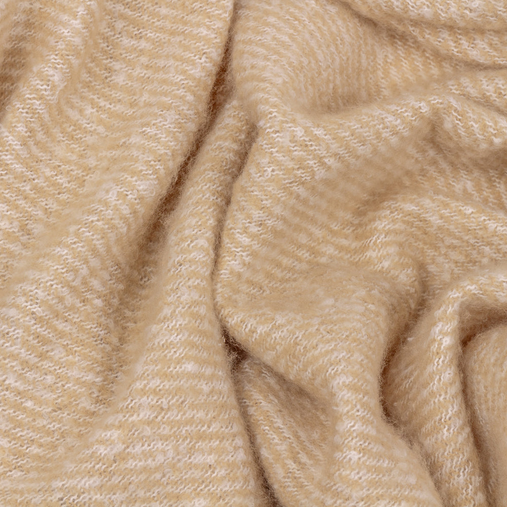 Isla Woven Tasselled Throw Natural
