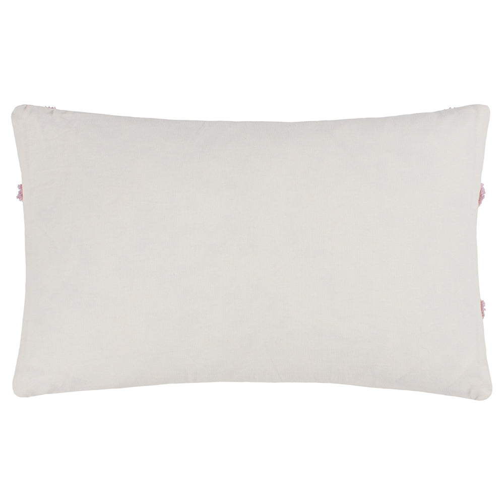 Joy Cotton Tufted Cushion Pink