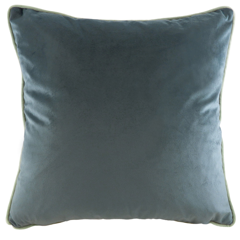 Jungle Leopards Cushion Petrol