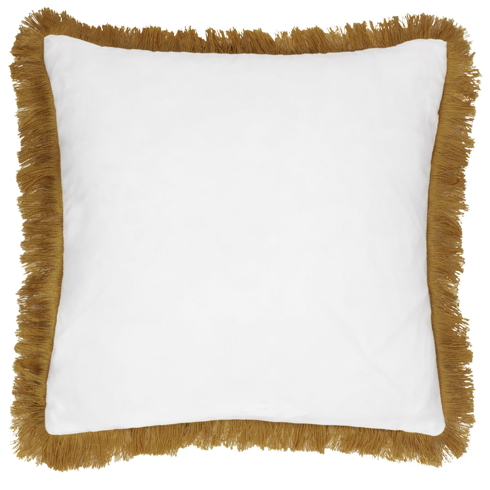 Kadie Gold Outdoor/Indoor Woven Cushion Cover | Gold Cushions