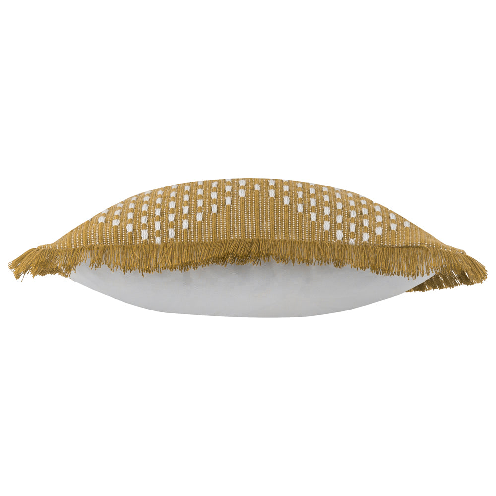 Kadie Outdoor/Indoor Woven Cushion Gold