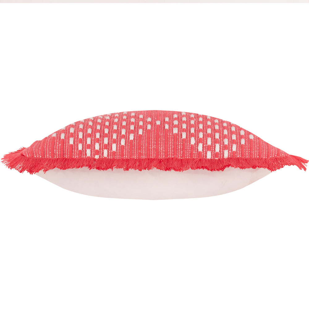 Kadie Outdoor/Indoor Woven Cushion Pink