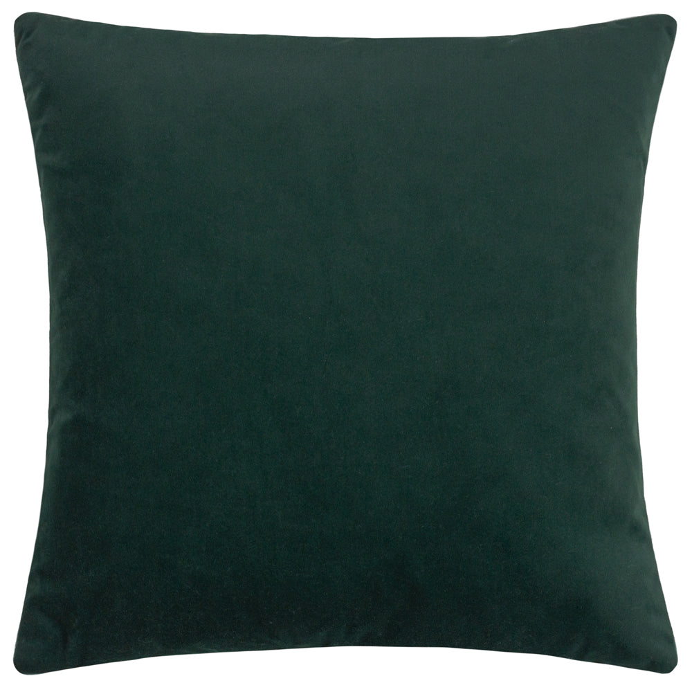 Kalho Geometric Velvet Cushion Pink/Green
