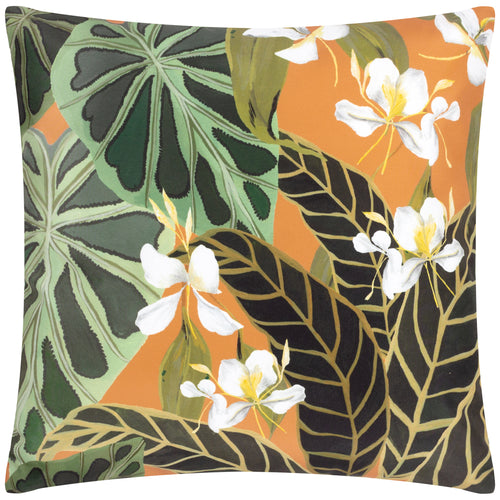 Floral Multi Cushions - Kali Leaves Outdoor Cushion Cover Multicolour Wylder Tropics