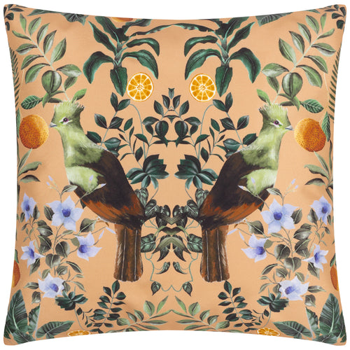 Animal Multi Cushions - Kali Mirrored Birds Outdoor Cushion Cover Multicolour Wylder Tropics
