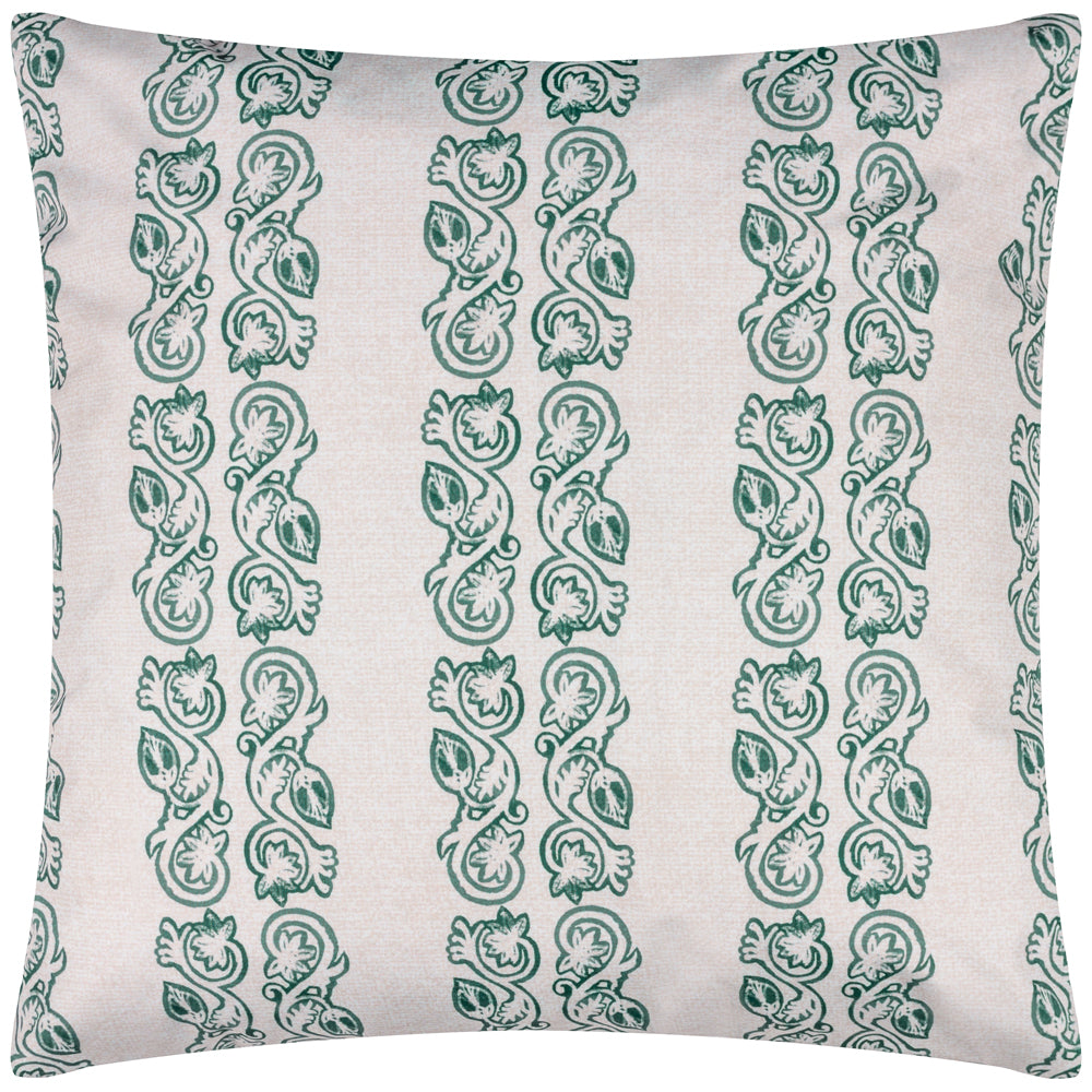 Kalindi Stripe Outdoor Cushion Teal