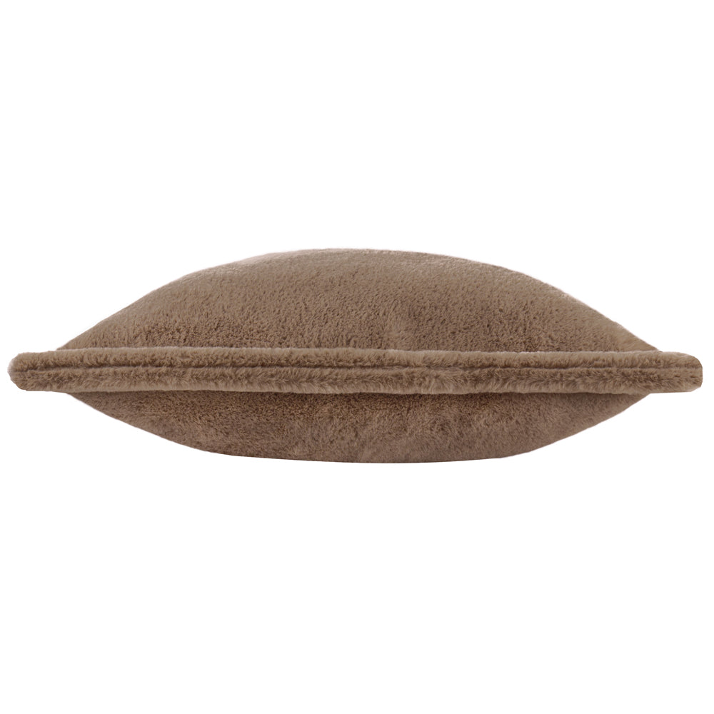 Kallu Faux Fur Cushion Mocha