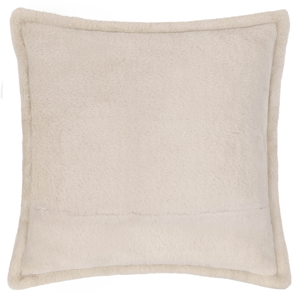 Kallu Faux Fur Cushion Natural