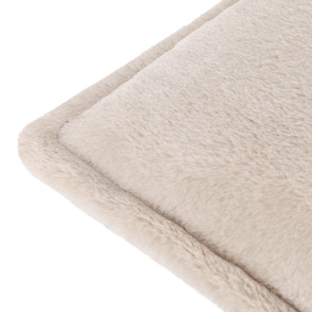 Kallu Faux Fur Cushion Natural