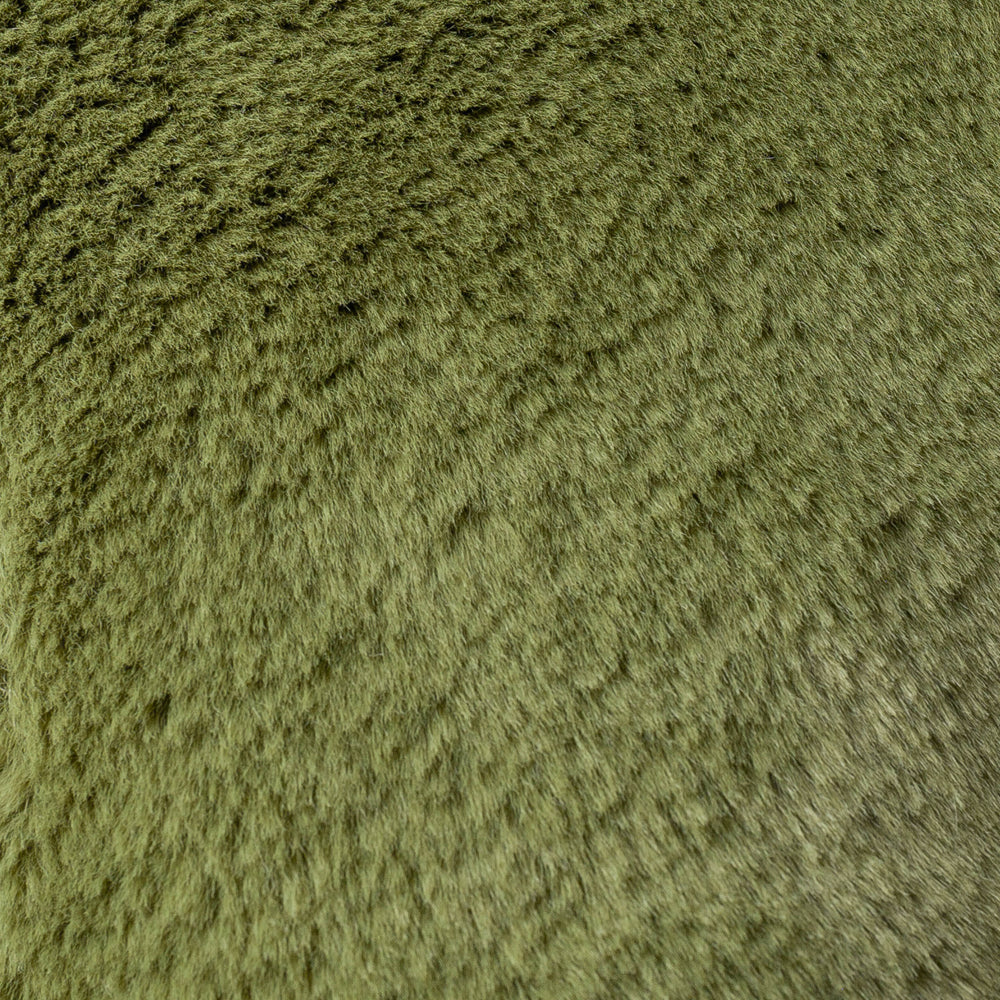 Kallu Faux Fur Cushion Olive