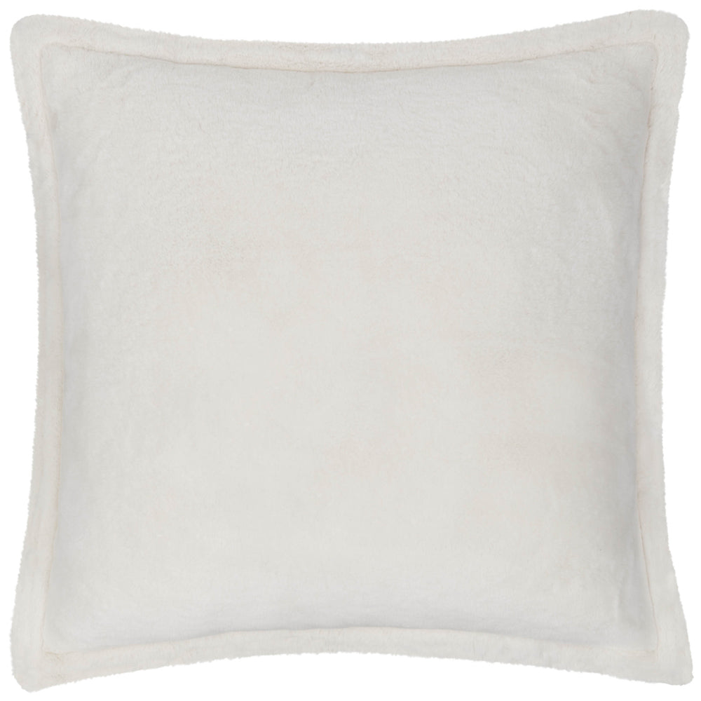 Kallu Faux Fur Cushion Ecru