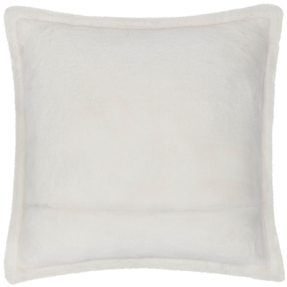 Kallu Faux Fur Cushion Ecru
