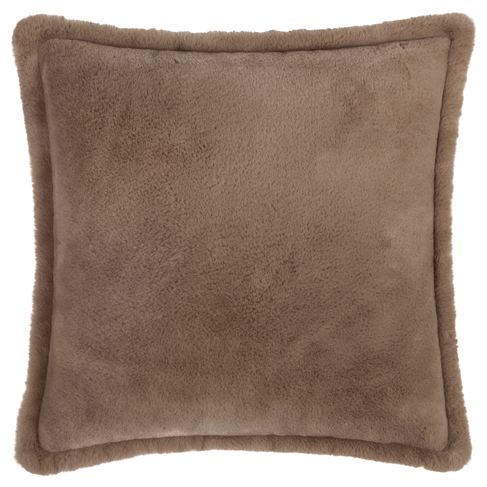 Kallu Faux Fur Cushion Mocha