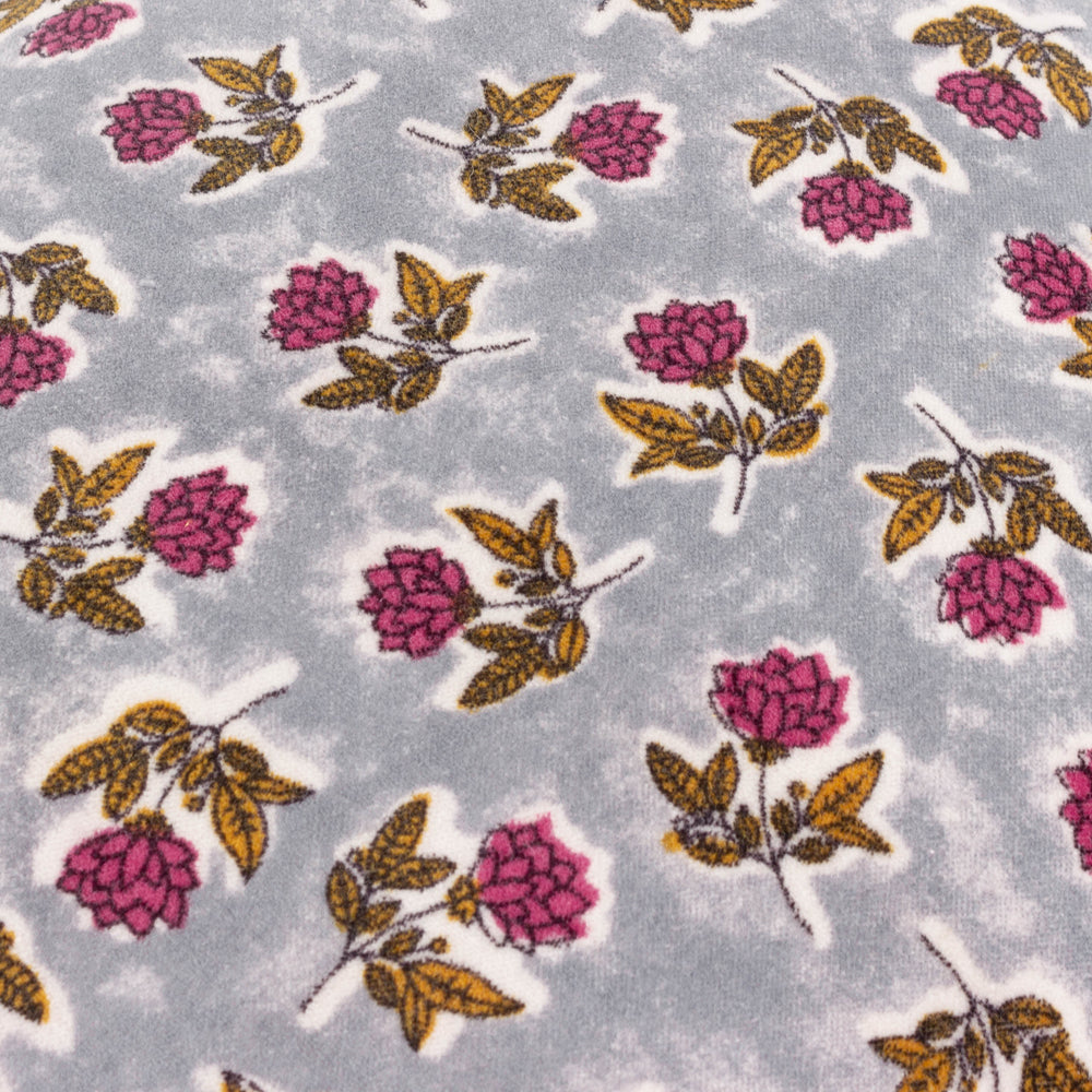 Kemble Printed Cushion Delph Blue/Gold