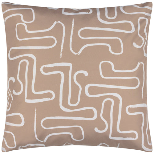 Abstract Beige Cushions - Klay Outdoor Cushion Cover Natural furn.