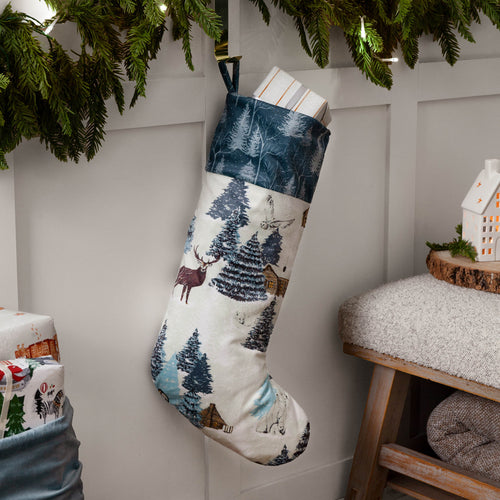  Multi Accessories - Arcticus Printed Velvet Xmas Bundle Multicolour furn.