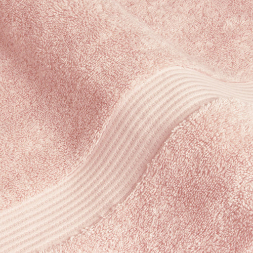 Plain Pink Bathroom - Cleopatra Egyptian Cotton Towels Blush Paoletti