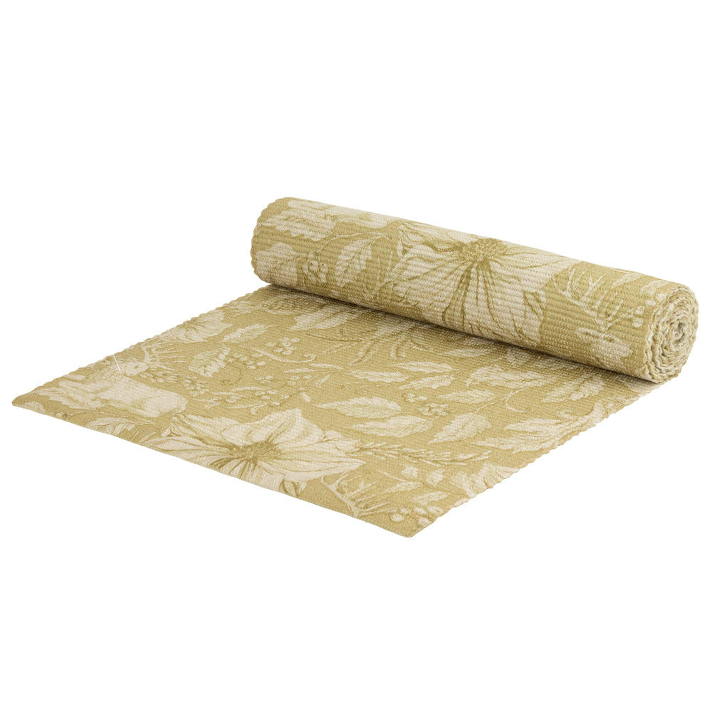 Gold Stag Digitally Printed Table Runner + Placemat Gold