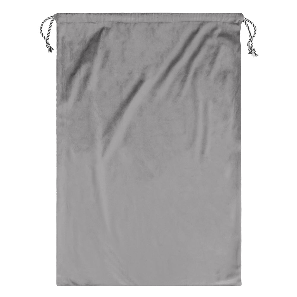 Showtime Printed Velvet Xmas Stocking + Sack Multicolour