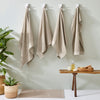 furn. Textured Weave Towels in Natural