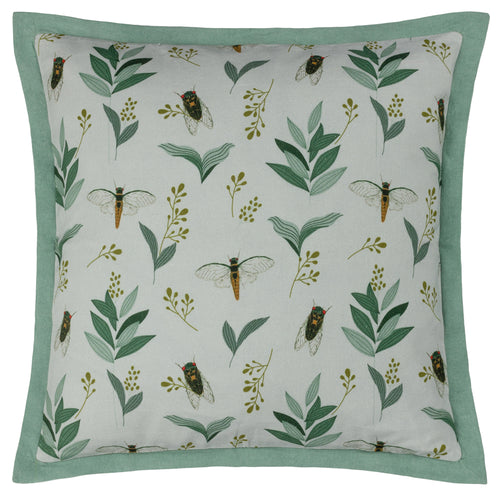 Floral Green Cushions - Lace Wing  Cushion Cover Sage Wylder