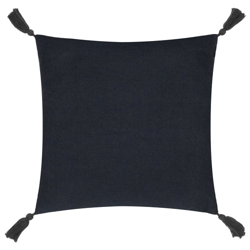  Black Cushions - Larch Woven Cushion Cover Black Yard